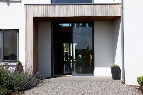 The owners of this rural farm in county Kildare approached us to design their new family home.