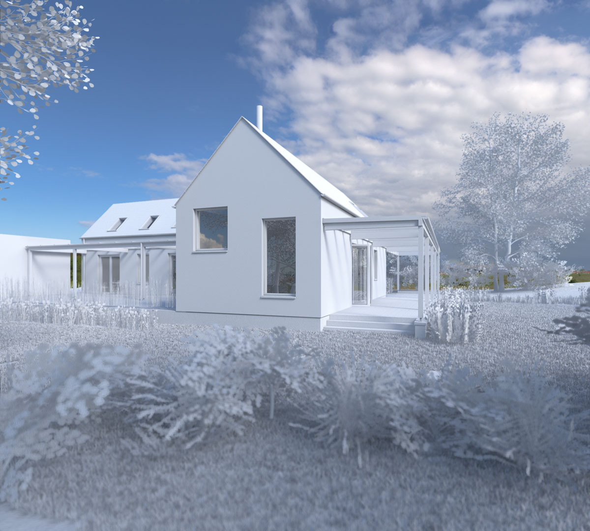 This new home is located at a sea-side location in Co. Wexford.